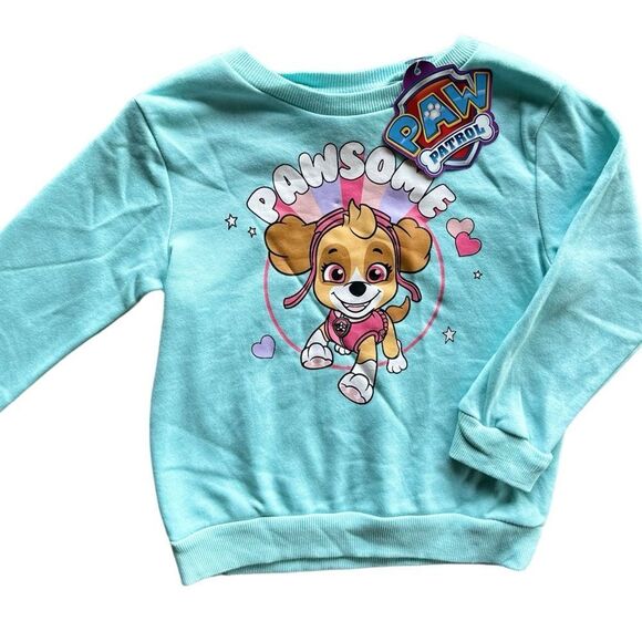 NWT Paw Patrol 3T Girls  Skye Crewneck Sweatshirt - Picture 1 of 5